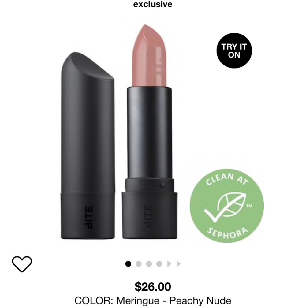 BITE lipstick in Meringue 💄